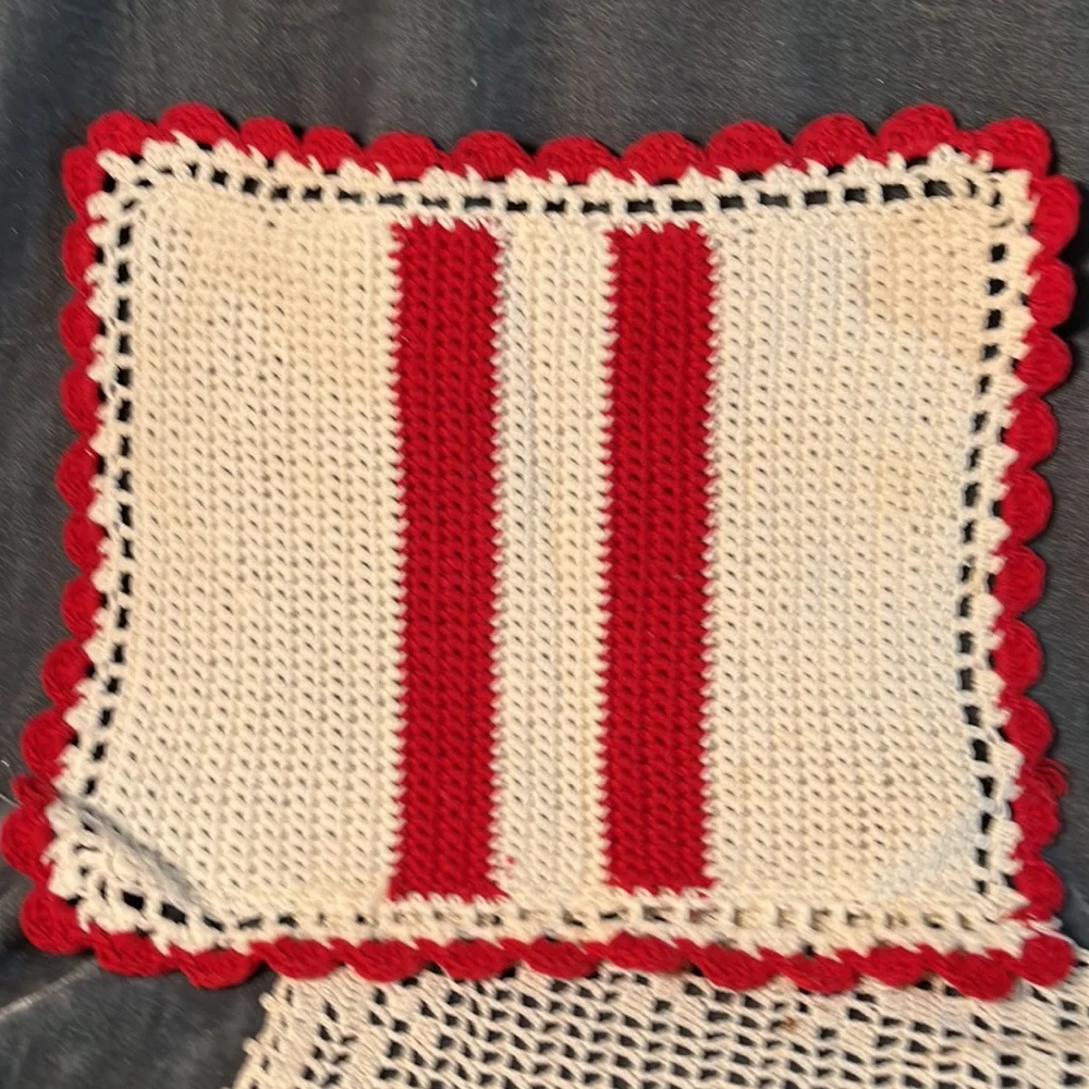 VTG Fabric Doily Bundle - Picture 8 of 9